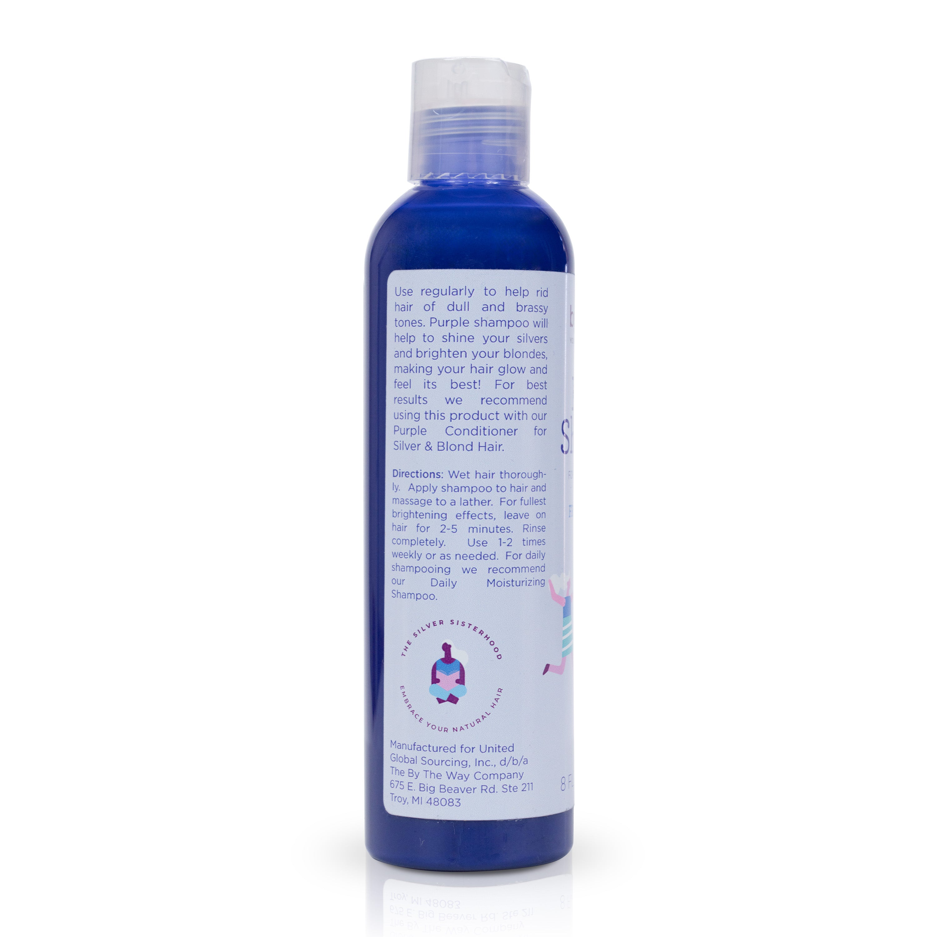 Purple Shampoo 8 Ounce Fragrance Free